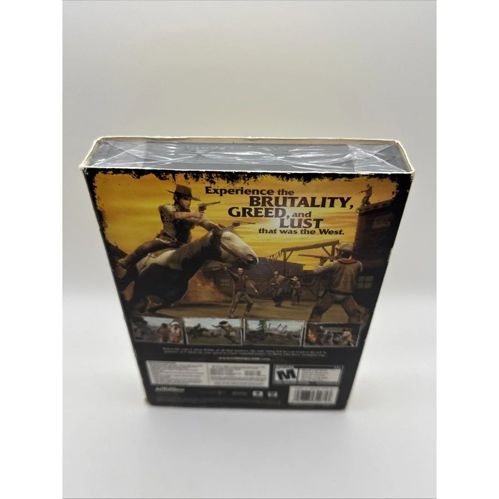 2005 GUN Activision PC CD-ROM Factory Sealed New Slipcase